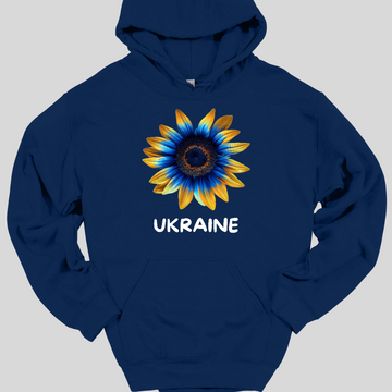 Ukrainian Sunflower Hoodie