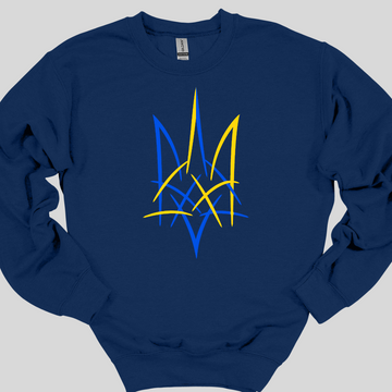 Abstract Tryzub Sweatshirt