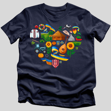 Symbols of Ukraine T-Shirt