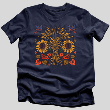 Sunflower & Wheat Embrace T-Shirt