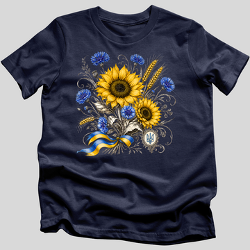 Sunflower & Cornflower Glory T-Shirt