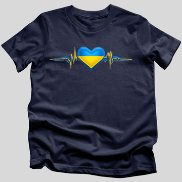 Українська футболка Heartbeat