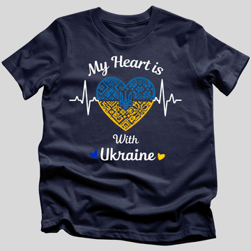 My Heart Is With Ukraine T-Shirt