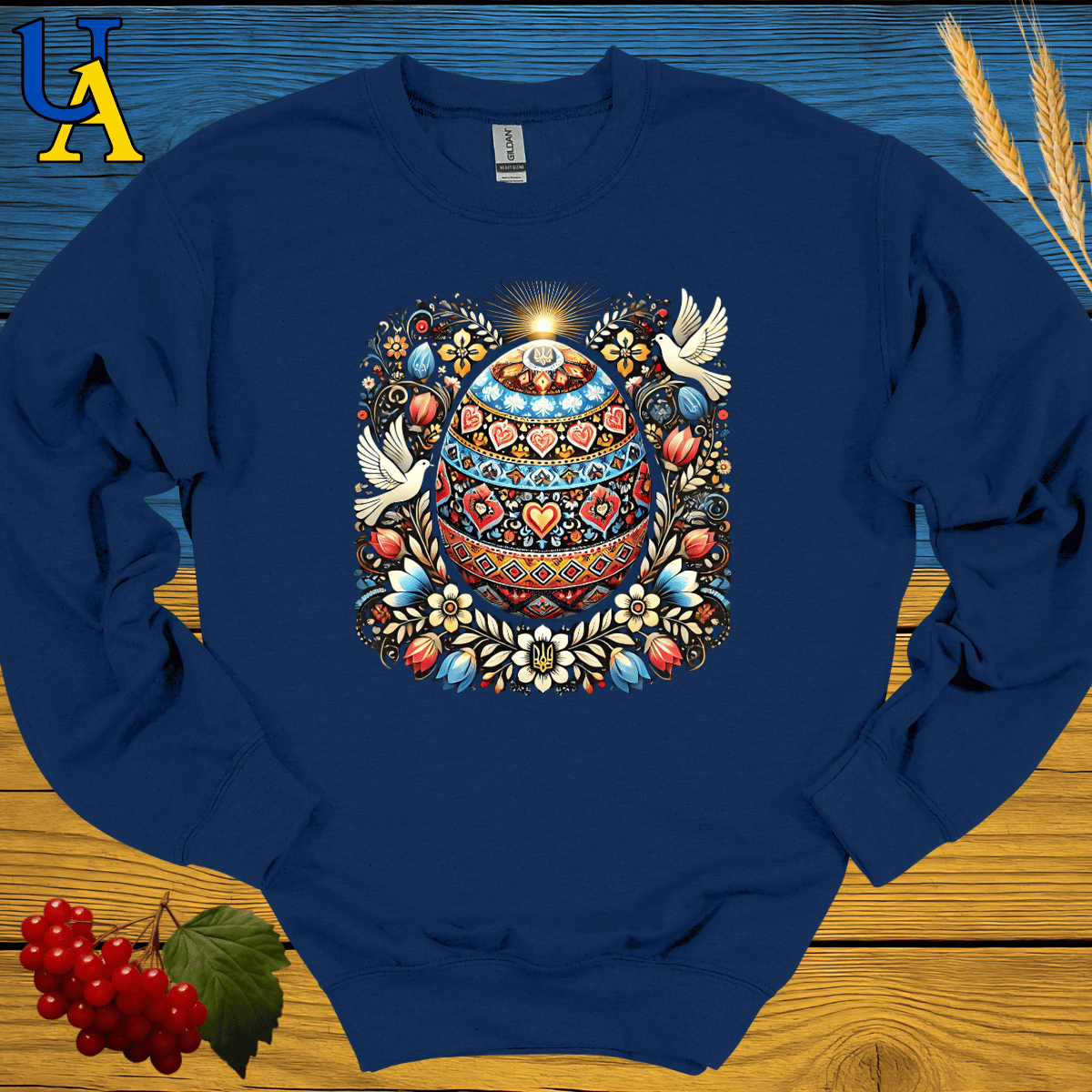 Pysanka of Peace and Unity Sweatshirt