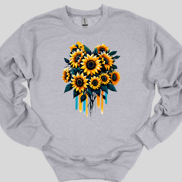 Ukrainian Sunflowers Sweatshirt