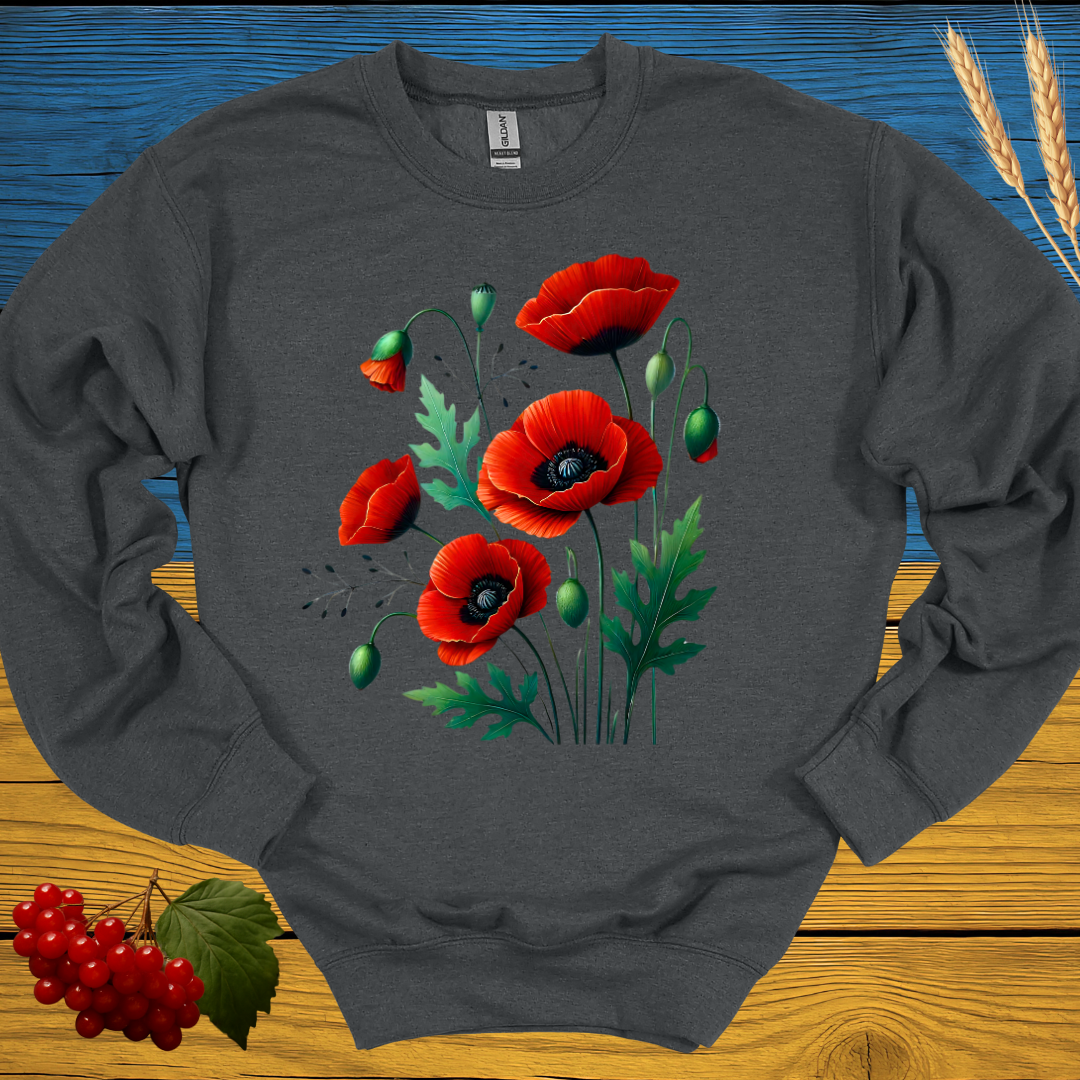 Poppies Sweatshirt