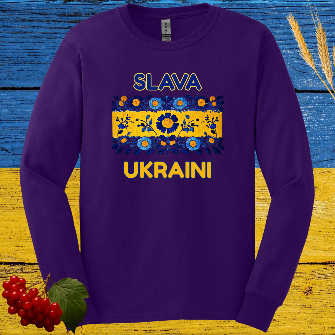 Ukrainian Spirit Long Sleeve Tee
