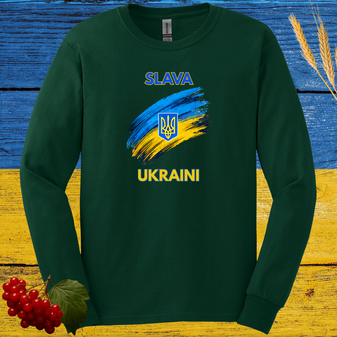Slava Ukraini Long Sleeve Tee