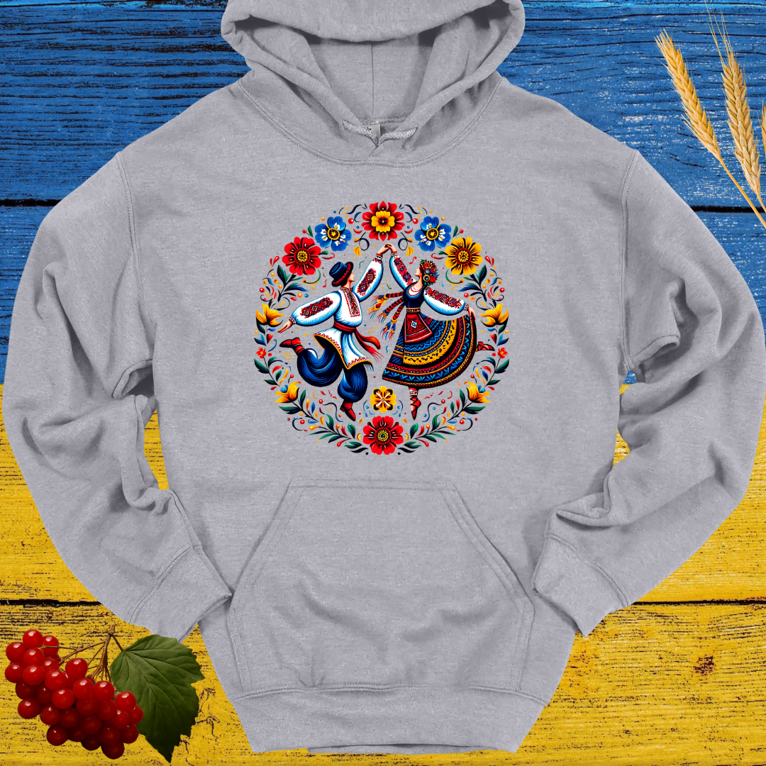 In the Rhythm of Embroidery Hoodie
