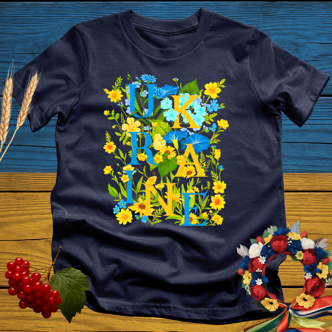 Floral Ukraine T-Shirt