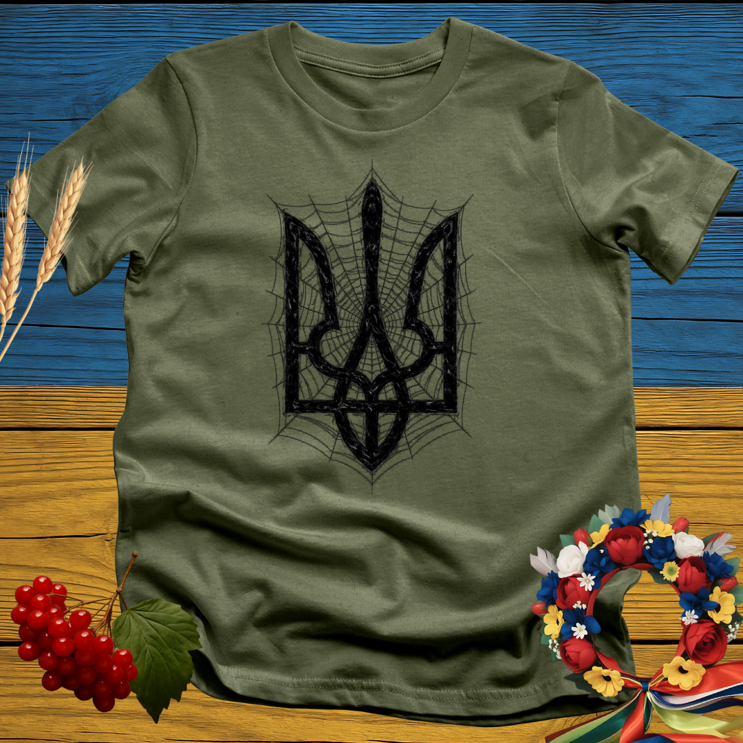 Spiderweb Trident T-Shirt