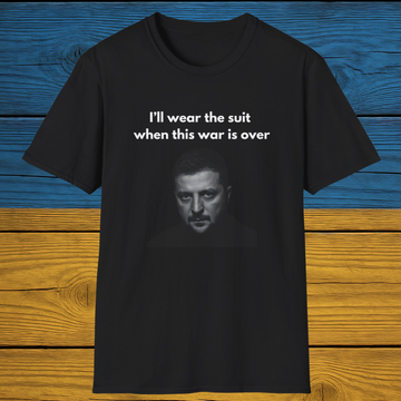 I'll wear the suit when this war is over T-Shirt