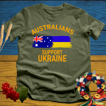 Australians Support Ukraine T-Shirt