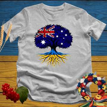 Rooted in Ukraine, Grown in Australia T-Shirt