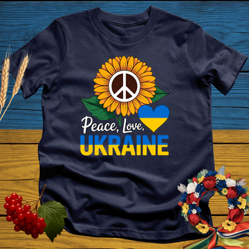 Peace, Love, Ukraine T-Shirt