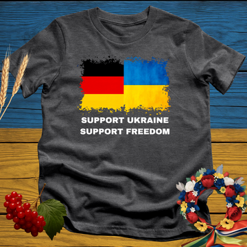 Support Ukraine, Support Freedom (Germany) T-Shirt