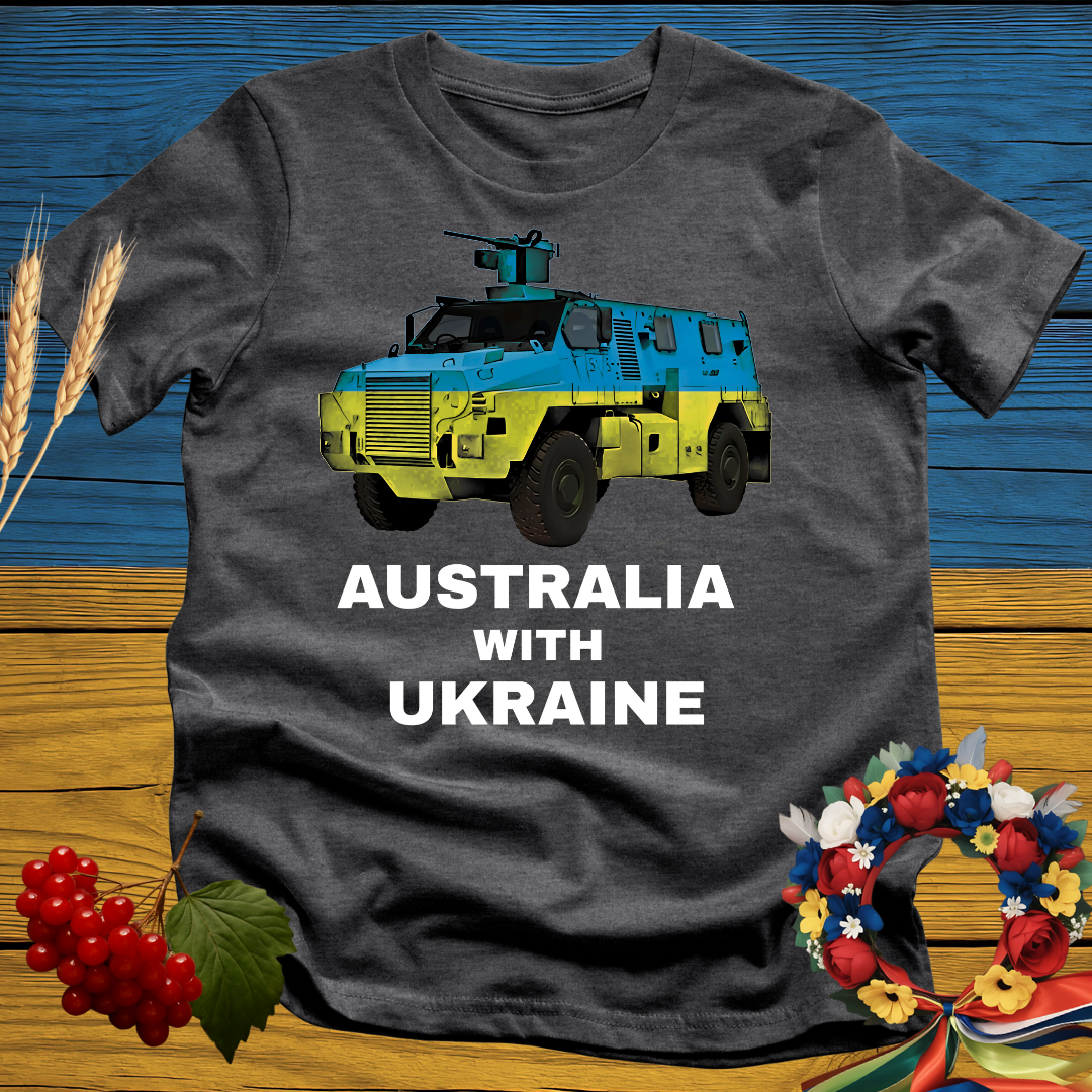 Australia with Ukraine T-Shirt