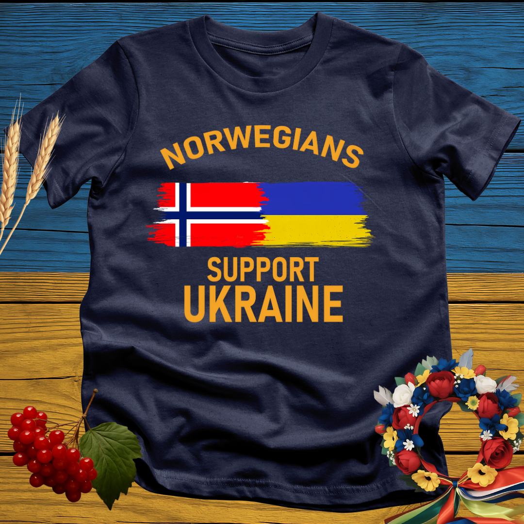 Norwegians Support Ukraine T-Shirt