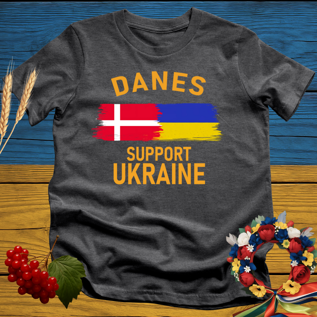Danes Support Ukraine T-Shirt