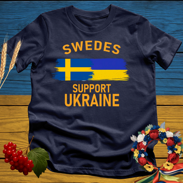 Swedes Support Ukraine T-Shirt