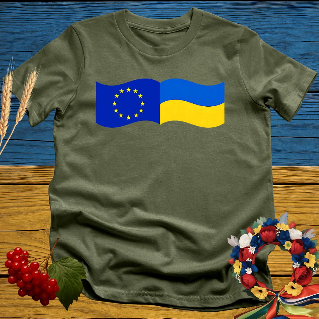 Ukraine in Europe T-Shirt