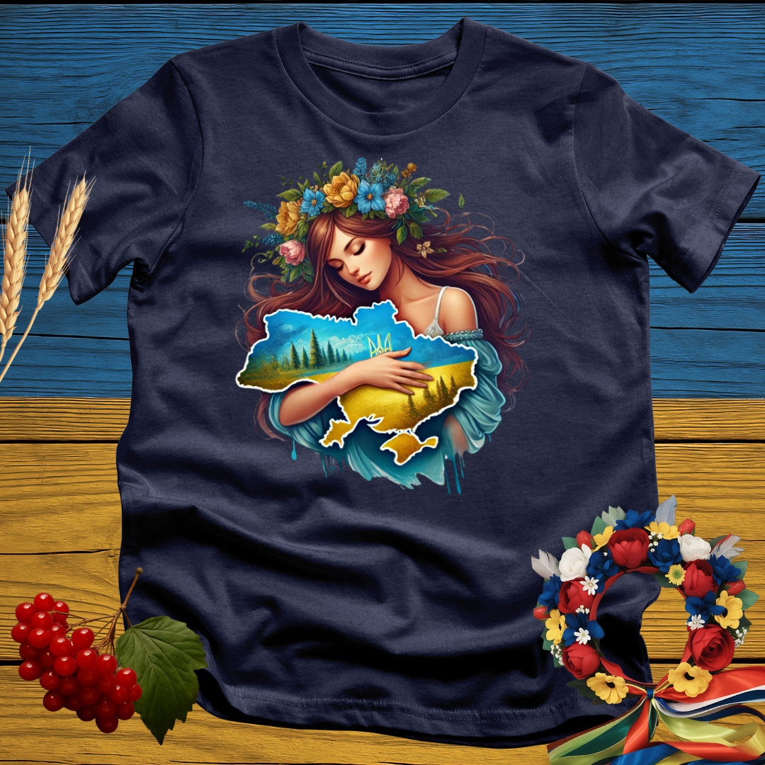 With Ukraine in My Heart T-Shirt