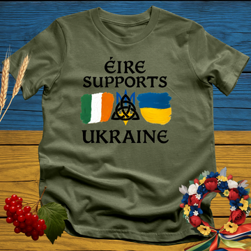 Ireland Supports Ukraine T-Shirt