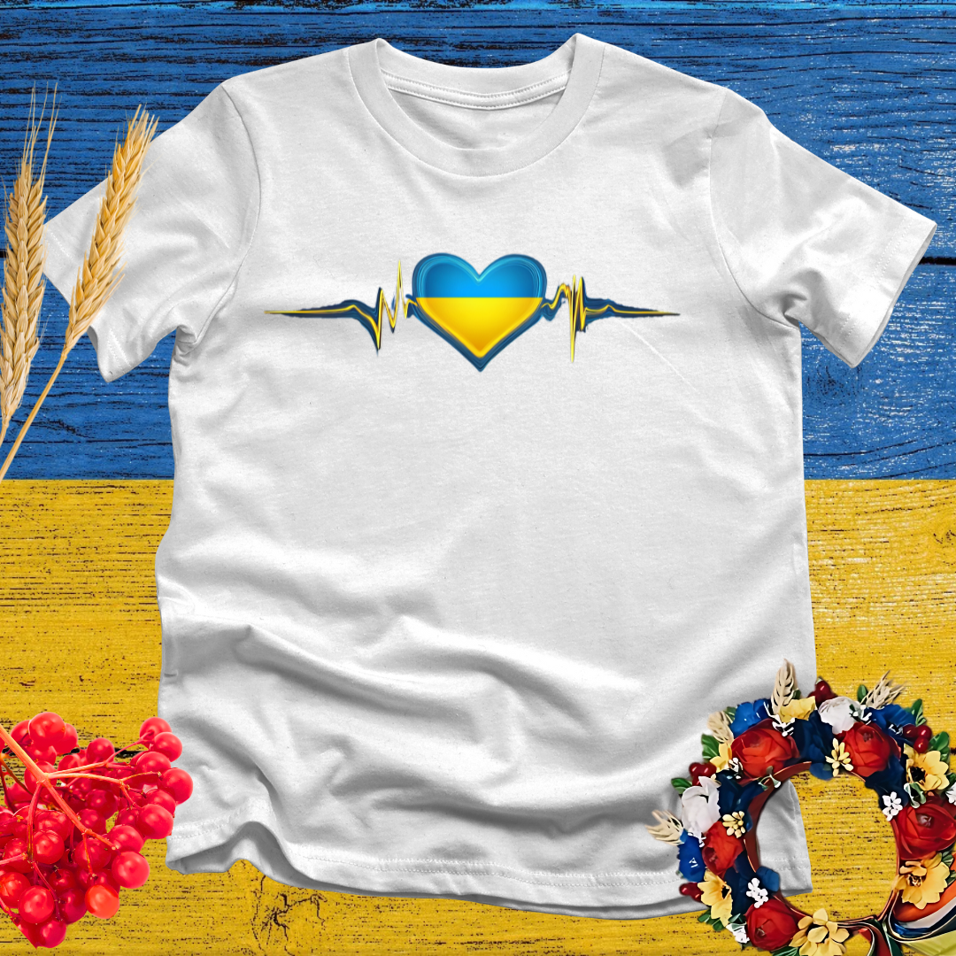 Ukrainian Heartbeat T-Shirt