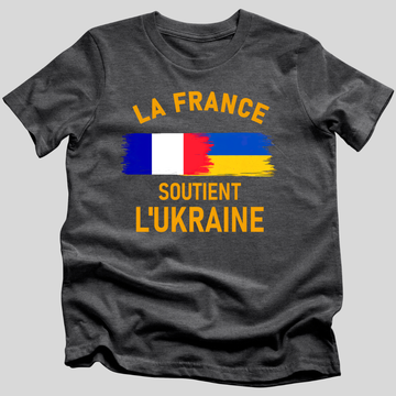La France Soutient l’Ukraine T-Shirt