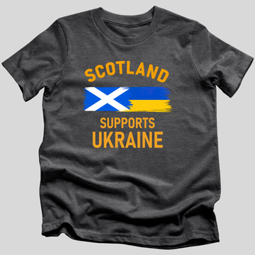 Scotland Supports Ukraine T-Shirt