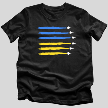 Blue & Yellow Flyover T-Shirt