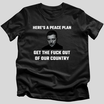 Here’s a Peace Plan T-Shirt