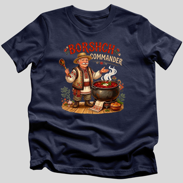 Grandpa Borshch Commander T-Shirt