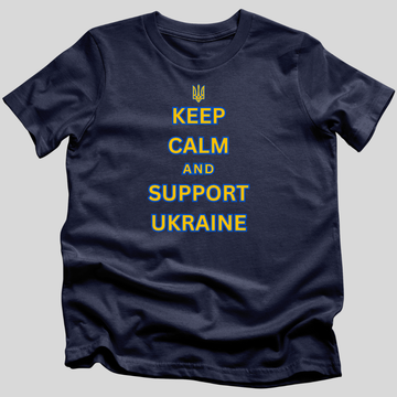 Keep Calm And Support Ukraine T-Shirt