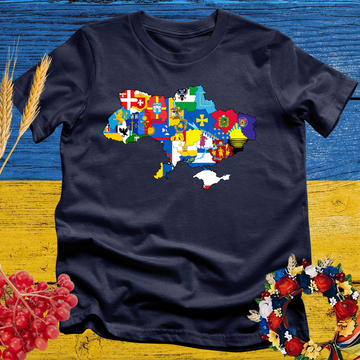 Ukraine's Regional Flags T-Shirt