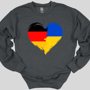 Two Nations, One Heart (Germany) Sweatshirt