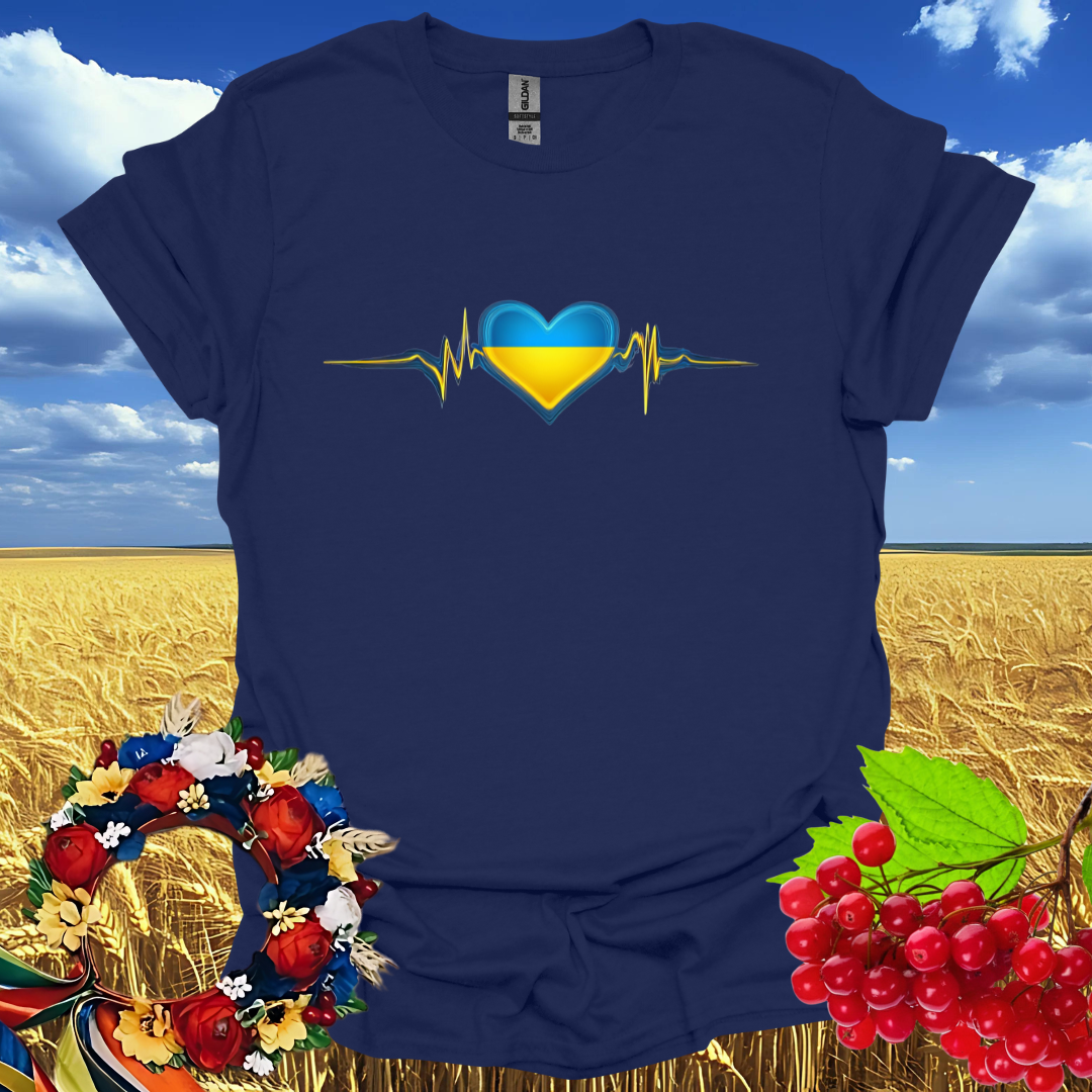 Ukrainian Heartbeat T-Shirt