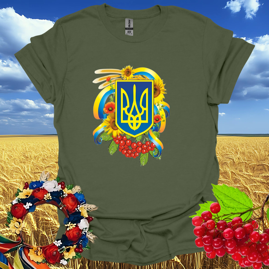 Ukrainian Heritage Emblem T-Shirt