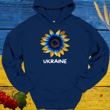 Ukrainian Sunflower Hoodie