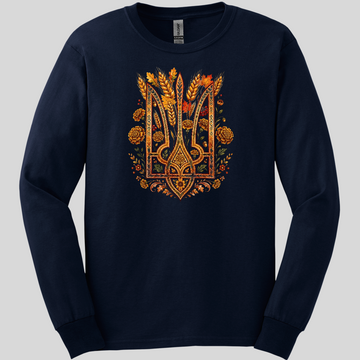 Autumn Tryzub Long Sleeve Tee