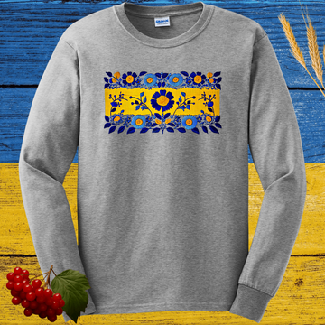 Floral Heritage Long Sleeve Tee