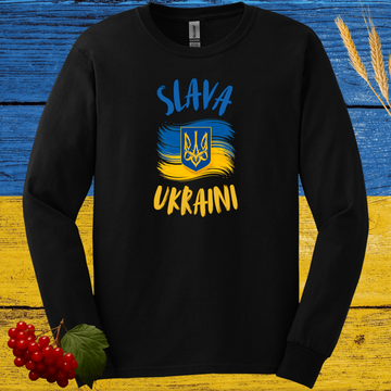 Slava Ukraini Spirit Long Sleeve Tee